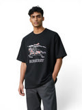 BURBERRY Oversized T-Shirt (black)